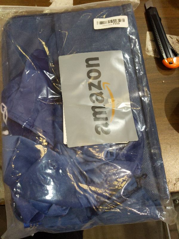 Photo 1 of 1 PC Discreet Lockable Adult Toy Bag Storage Organizer with 9 Pcs Toy Storage Drawstring Bags Organizer for Women and Men 3 Sizes, 15 x 10 x 6.3 Inches Lockable Box Travel Container(Dark Blue)