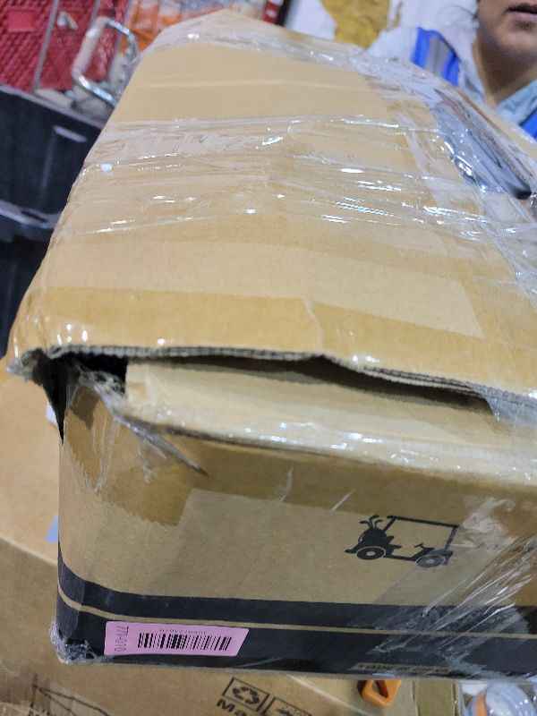 Photo 1 of 10L0L 2 Passenger Deluxe Golf Cart Driving Enclosure for EZGO TXT & RXV Model, 4-Sided Clear Window 600D Rain Cover All Weather Windproof Waterproof