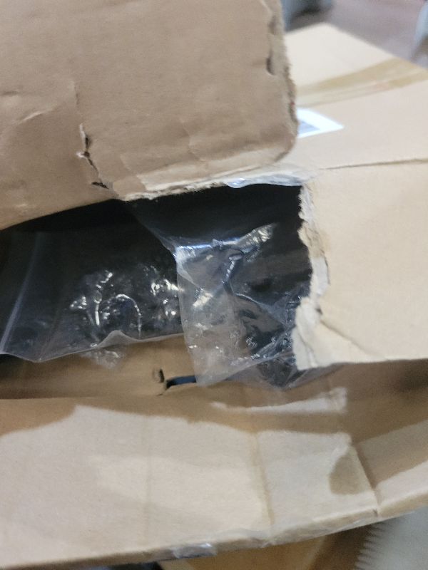 Photo 1 of 2 Pack - 11 inch Black Hidden L Shelf Bracket (1/5 Inch Thicked) Iron Floating Shelf Brackets Rustic Industrial Metal Brackets for Shelf Support