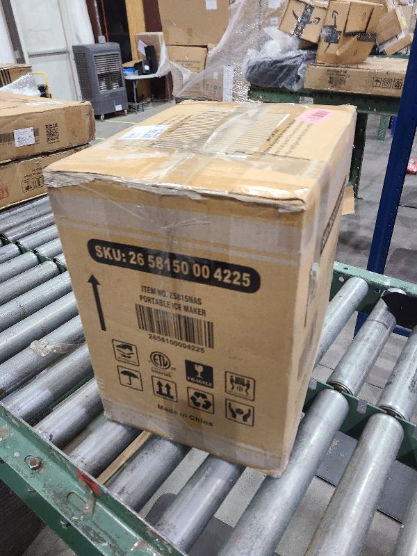 Photo 1 of Antarctic Star Nugget Ice Makers Countertop with Self-Cleaning, 35lbs/24H, Portable Sonic Ice Maker Machine with Handle/Basket/Scoop for Home, Kitchen, Office, Camping(Stainless Steel Silver)