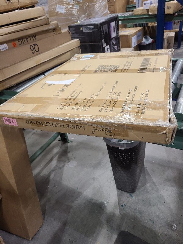 Photo 1 of 1000 Piece Rotating Puzzle Board with Drawers and Cover - 4 Drawers, Wooden Jigsaw Puzzle Table | 30” X 22”| Jigsaw Puzzle Board - Portable Puzzle Tables for Adults and Kids by Beyond Innoventions