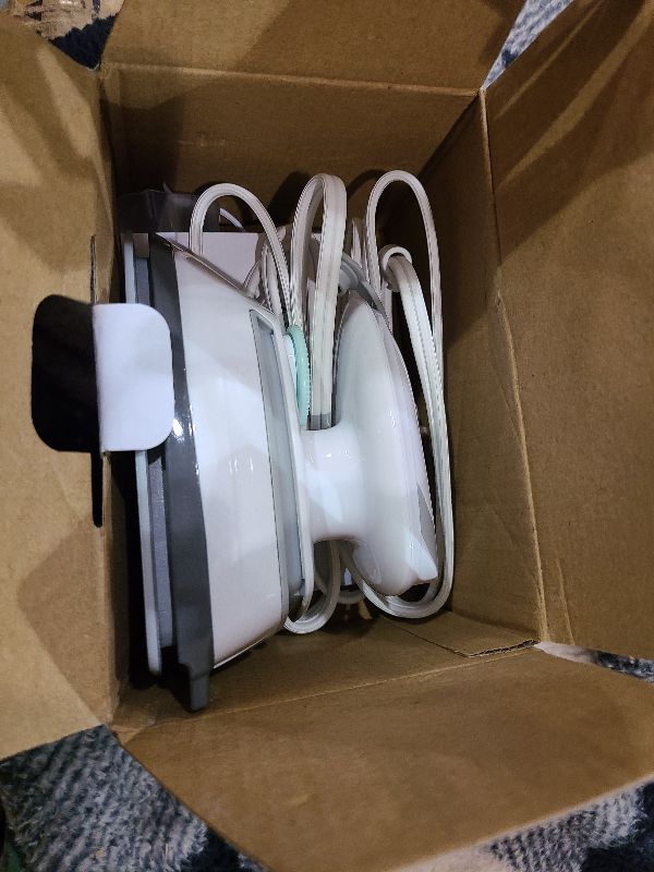 Photo 1 of BEAUTURAL Mini Travel Steam Iron for Clothes with Dual Voltage, Temperature Control, Non-Stick Soleplate and Cord Storage, Ideal for Sewing, Quilting and Handcraft