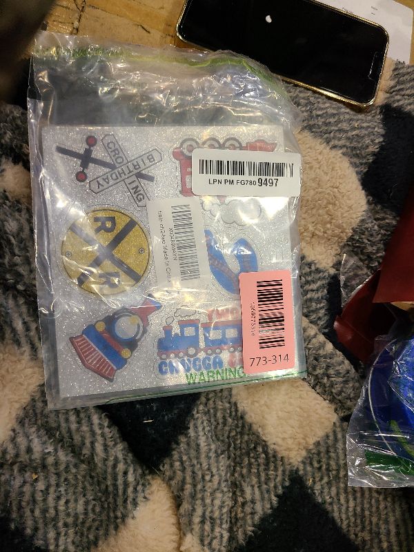 Photo 1 of 18 PCS Train Cupcake Toppers for Boys Girls 2nd Birthday SteamTrain Railroad 2 Year Old Cake Decor Picks Chugga Chugga Two Two Party Decorations Supplies