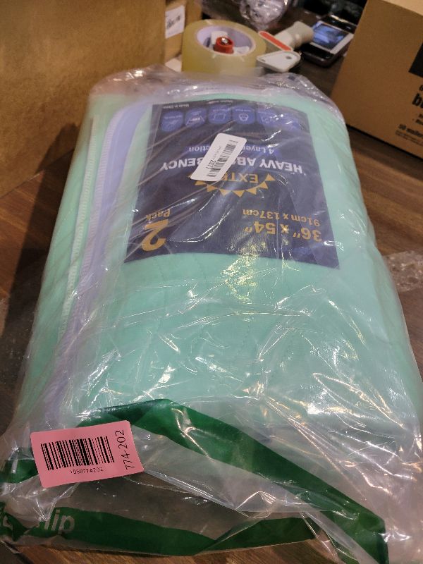 Photo 1 of 2 Pack 36” x 54” Extra Heavy Absorbency Washable Underpads, Waterproof Nursing Pads Incontinence Bed Pads, Reusable Washable Pee Pads for Dogs, Diaper Changing & Adults, Mattress Protector