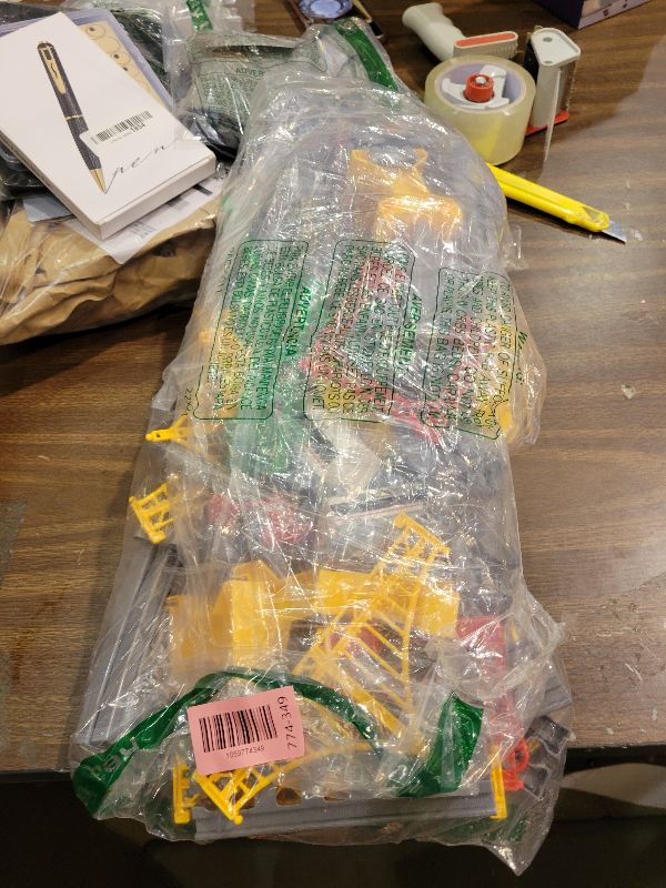 Photo 1 of 119PCS Electric Train Set for Kids Ages 4-8, Battery Operated Train Set with Tracks, Gifts for 3 4 5 6 7 8+ Years Boys and Grils Birthday Party Favor Gift