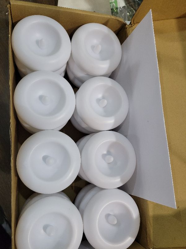 Photo 1 of 24 Pack 3” Flameless LED Floating Candles, Water-Activated Battery Operated Floating Candle with180+ Hours Runtime for Cylindrical Vase, Pool, Fountain - Ideal for Wedding, Party Decoration?