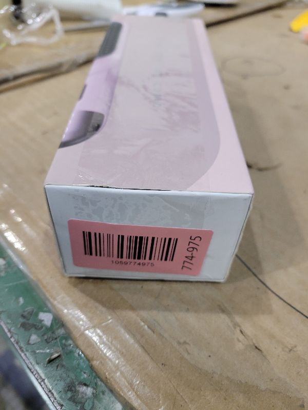 Photo 1 of 2025 Hair Straightener Brush Pale Pink