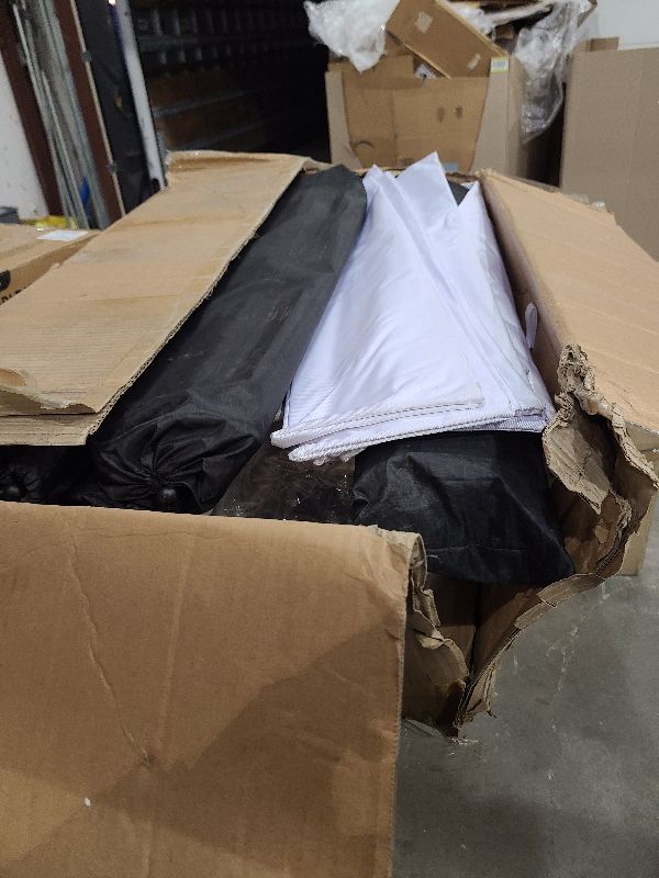 Photo 1 of 12FT Garden Dome Tent, Geodesic Dome Greenhouse with PVC Clear Cover, Waterproof Garden Bubble Dome Tent House with 2 x 10M Light Strings for Outdoor, Patio, Party