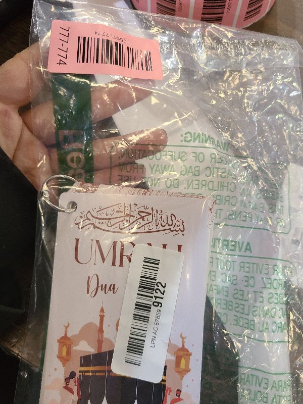 Photo 1 of 20 Umrah Gift Cards - Step by Step Guide to Umrah Duas & Prayers