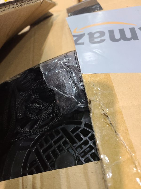 Photo 1 of 12 FT Giant Christmas Inflatable Santa Claus Outdoor Yard Decor with LED Lights and Metal Stakes - Blow Up Holiday Lawn and Garden Decoration- Perfect for Festive Home Display