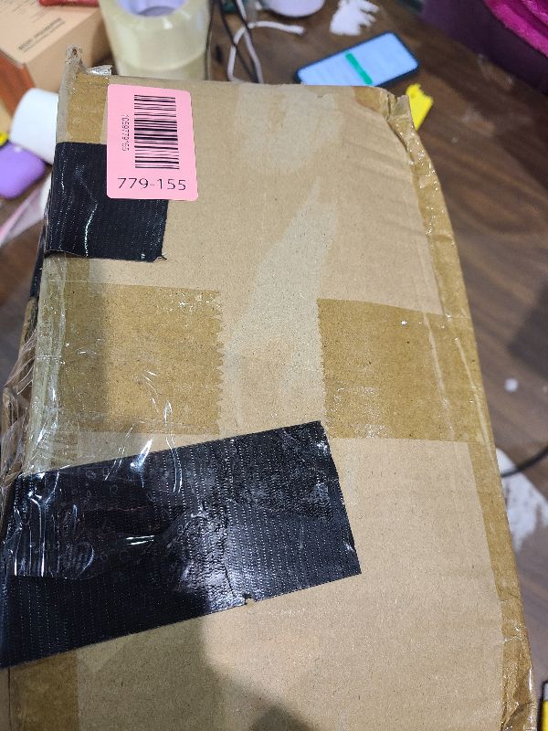 Photo 1 of 12 FT Giant Christmas Inflatable Santa Claus Outdoor Yard Decor with LED Lights and Metal Stakes - Blow Up Holiday Lawn and Garden Decoration- Perfect for Festive Home Display