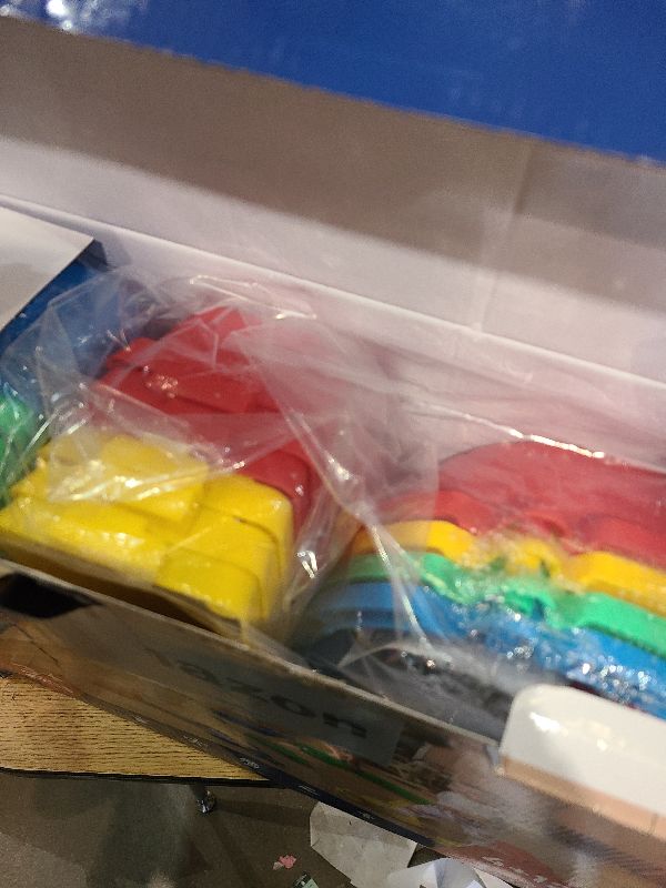 Photo 1 of 16 Pcs Balance Beam and Stepping Stones for Kids - 4 Turtle Shape Stepping Stones and 12 Connectable Beams with Sound Feature,Color Spinner, Riddle Cards, Fun Balance Training and Obstacle Course