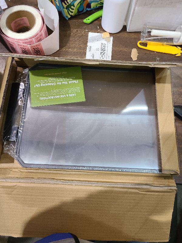 Photo 1 of 2 in 1 Stainless Steel Cutting Board with Handle Chopping Large Big Small Metal Carving Kitchen Meat Butcher Block not Titanium Wood Bamboo Glass Marble Stone Rubber Plastic Silicone Acrylic Teak Sink