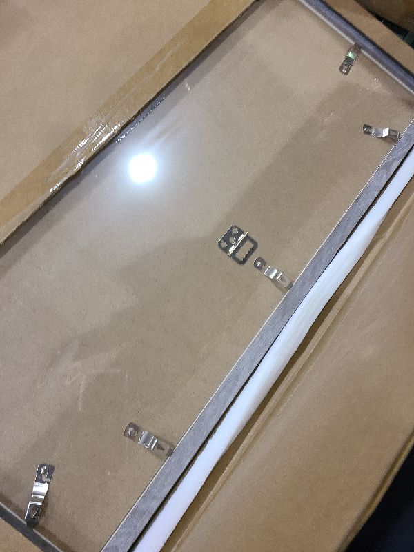 Photo 1 of 18 x 24 Frame Rustic Grey, 18 by 24inch Poster Frame Distressed Gray, Large Retro Natural 24x18 Gallery Family Concert Portrait Picture Photo Frame, Anniversary Wedding Thank you Christmas Gift