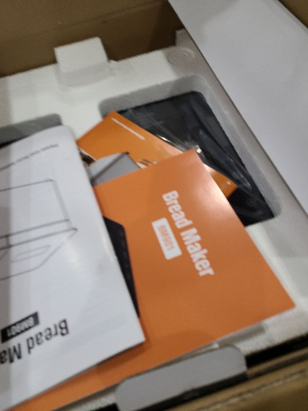 Photo 1 of 25-IN-1 Bread Maker with Recipes, 2lb Automatic Bread Machine with Visible Lid, Automatic Nut Dispenser/One-Touch Control/13 Hours Delay Timer, Easy to Begin and High Success Rate for Homemade Bread