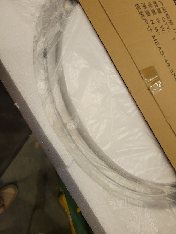 Photo 1 of 18 Inch Lazy Susan Heavy-Duty Aluminium Alloy Rotating Bearing Lazy Susan Hardware- Mute Bearing Turntable Ring Hardware for Dining and DIY Furniture (Capacity up to 550lb)