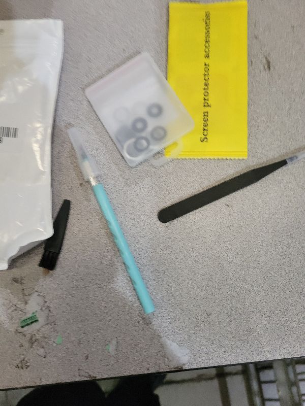 Photo 1 of 2 Sets LEAFE for iPhone 14 Pro and iPhone 14 Pro Max Camera Lens Replacement, OEM Original Camera Glass Lens with Pre-Installed Adhesive+Repair Tools