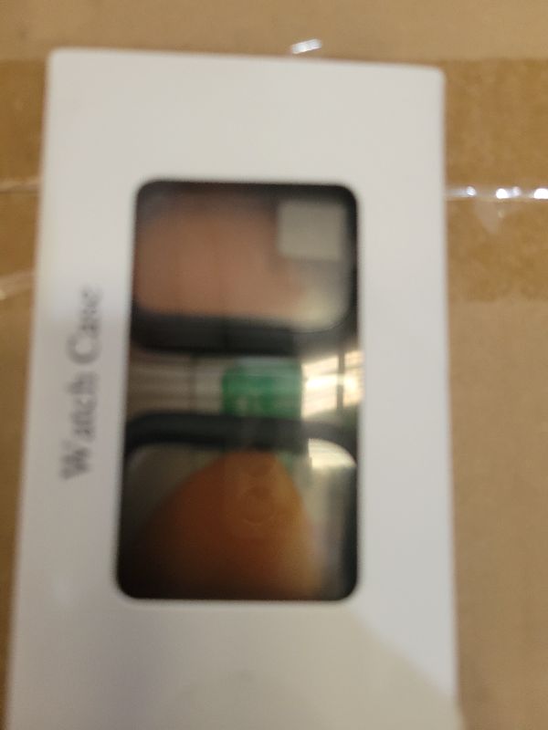 Photo 1 of 2 Pack Waterproof Privacy Hard PC Case with Tempered Glass Screen Protector for Apple Watch SE 2nd Gen SE 3 Series 6 5 4 40mm, Ultra-Thin Bumper Anti-Shock Screen for iWatch Cover Accessories, Black