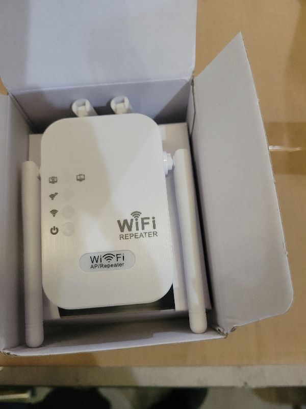 Photo 1 of 2025 WiFi Extenders Signal Booster for Home Long Range Up to 9800 sq. ft & 40 Devices, WiFi Extender Signal Booster, Internet Booster, Long Range WiFi Extender,Quick Setup-Medium