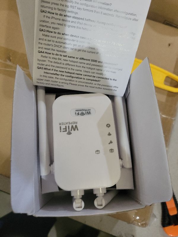 Photo 1 of 2025 WiFi Extenders Signal Booster for Home Long Range Up to 9800 sq. ft & 40 Devices, WiFi Extender Signal Booster, Internet Booster, Long Range WiFi Extender,Quick Setup-Medium