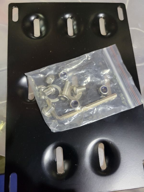 Photo 1 of ACLONG Front Tow Hook License Plate Mount Bracket Fit for BMW 1 3 5 Series E46 E90 E91 E92 E93 E39 X5 E70 G30 No-Drill Front Bumper Plate Holder Kit