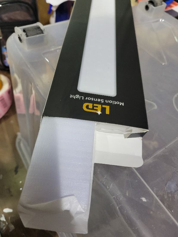 Photo 1 of 13inch Under Cabinet Lighting, 2500mAh Motion Sensor Light Indoor, USB Rechargeable Battery Operated Closet Light, Dimmable LED Cabinet Lights, Under Counter Light for Kitchen (2-Pack)