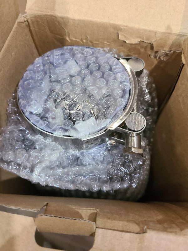 Photo 1 of A-KARCK Black Chrome Exhaust Tips 3" Inlet, 3" Inlet 5" Outlet 12" Length Clamp on Universal Never Fading Stainless Steel Muffler Tip