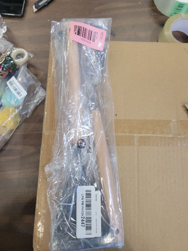 Photo 1 of 2 Pieces Silicone Slotted Turner Set, Silicone Turner Spatula with Wood Handle, Heat Resistant Kitchen Spatula Non-stick Kitchen Utensil for Fish, Cookie, Eggs, Pancakes