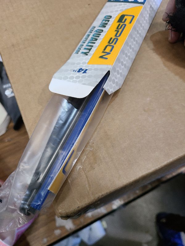 Photo 1 of 14" Rear Wiper Blade,Replacement Back Windshield Wiper for Kia Rondo 12-07 Spectra 09-05 /Lexus RX330 06-04 RX350 09-07 RX400h 08-06 /Mitsubishi Endeavor 09-04 /Hyundai Starex 2019 (H352/14-A)