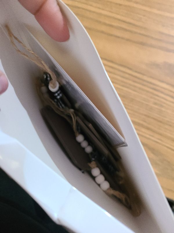 Photo 1 of 10 Pieces Christmas Stocking Name Tags Wood Stocking Name Tag Unfinished Personalized Wood Stocking Tags Wooden Hanging Name Tag with 4 Pieces Letter Stickers A to Z for Christmas Decoration (Brown)