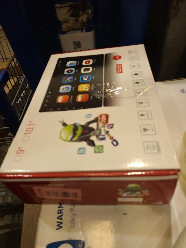 Photo 1 of 10 Inches Double Din Car Stereo, Apple CarPlay Screen, 2G+32G, Bluetooth Android Auto Screen with Backup Camera, Touch Screen, WiFi, Mirror Link, HiFi, GPS, FM