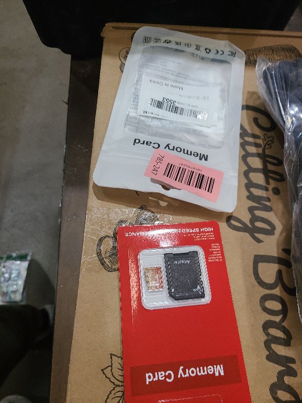 Photo 1 of 1 Pack TF Card 128GB with Adapter, High Speed Memory Card, UHS-I C10 A1 Memory TF Card for Tablet/Mobile Phone/Camera/Car Audio/Game Console (TF162 Red Gold 128GB)