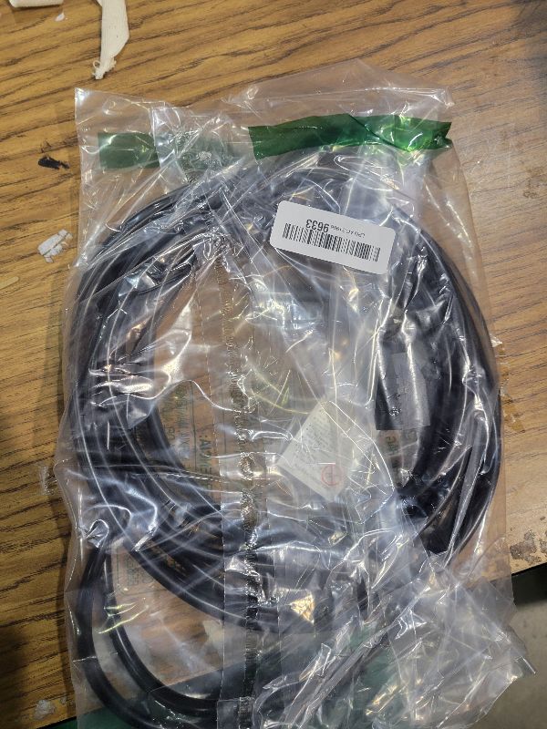 Photo 1 of 2 Way Power Extension Cord Splitter 20 Ft Total (8+6+6)-3 Prong 1 to 2 Extension Cord Cable Y Splitter-Outlet Adatper-SJTW Outdoor for Halloween Christmas Lighting Landscaping-16AWG 13A 125V-UL-1T2