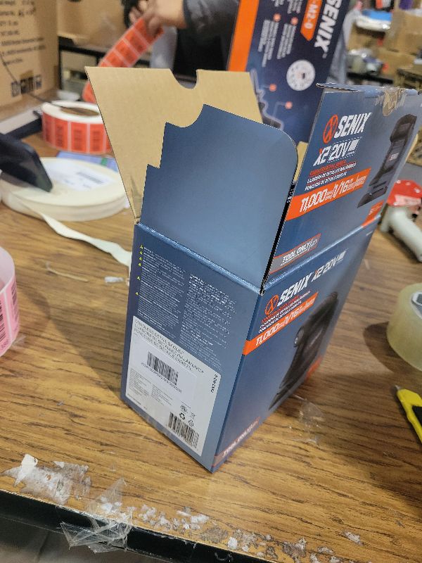 Photo 1 of SENIX 20V Cordless Detail Sander,Electric Hand-Sander with 11,000 OPM,Lightweight & Compact Design for Woodworking,Furniture,Drywall,Paint Removal(Tool Only,No Included Battery)