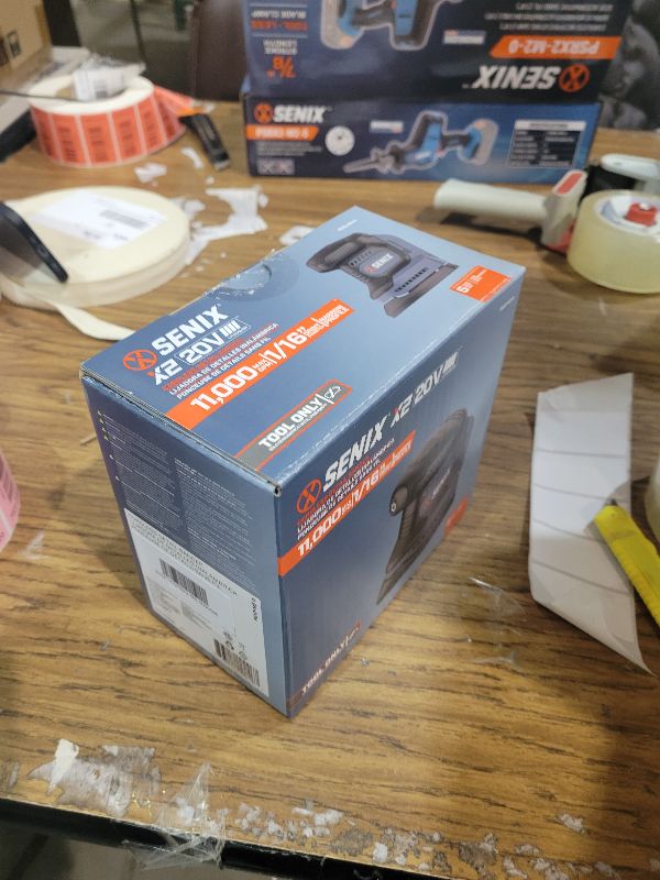 Photo 1 of SENIX 20V Cordless Detail Sander,Electric Hand-Sander with 11,000 OPM,Lightweight & Compact Design for Woodworking,Furniture,Drywall,Paint Removal(Tool Only,No Included Battery)