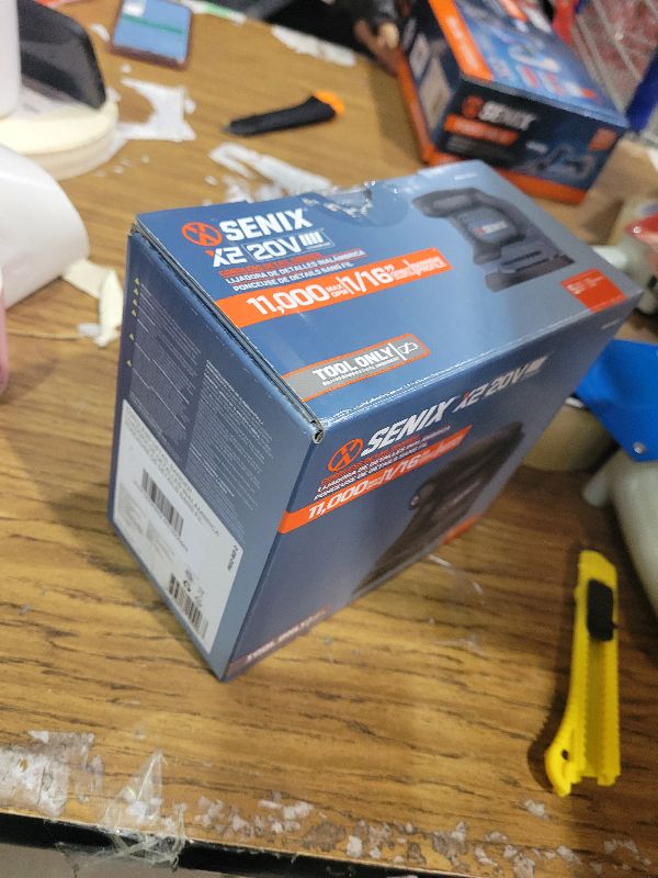 Photo 1 of SENIX 20V Cordless Detail Sander,Electric Hand-Sander with 11,000 OPM,Lightweight & Compact Design for Woodworking,Furniture,Drywall,Paint Removal(Tool Only,No Included Battery)