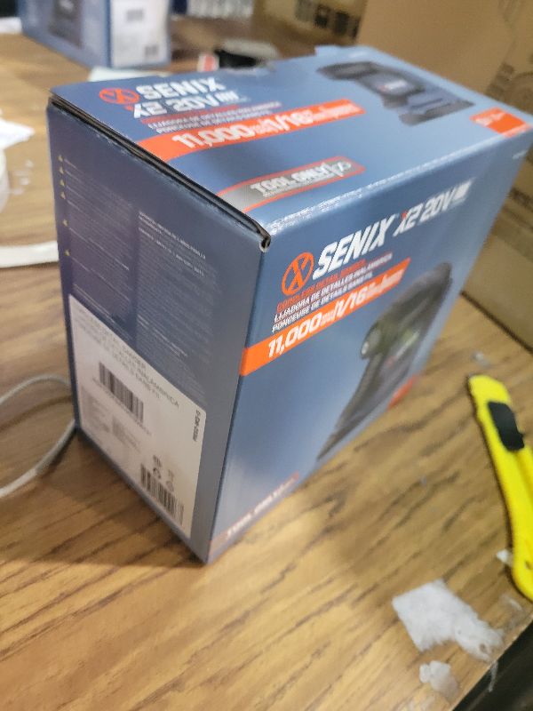 Photo 1 of SENIX 20V Cordless Detail Sander,Electric Hand-Sander with 11,000 OPM,Lightweight & Compact Design for Woodworking,Furniture,Drywall,Paint Removal(Tool Only,No Included Battery)