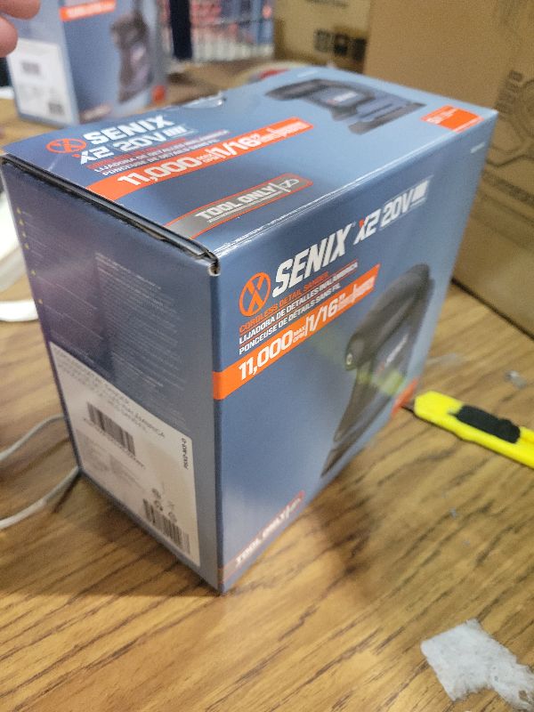 Photo 1 of SENIX 20V Cordless Detail Sander,Electric Hand-Sander with 11,000 OPM,Lightweight & Compact Design for Woodworking,Furniture,Drywall,Paint Removal(Tool Only,No Included Battery)