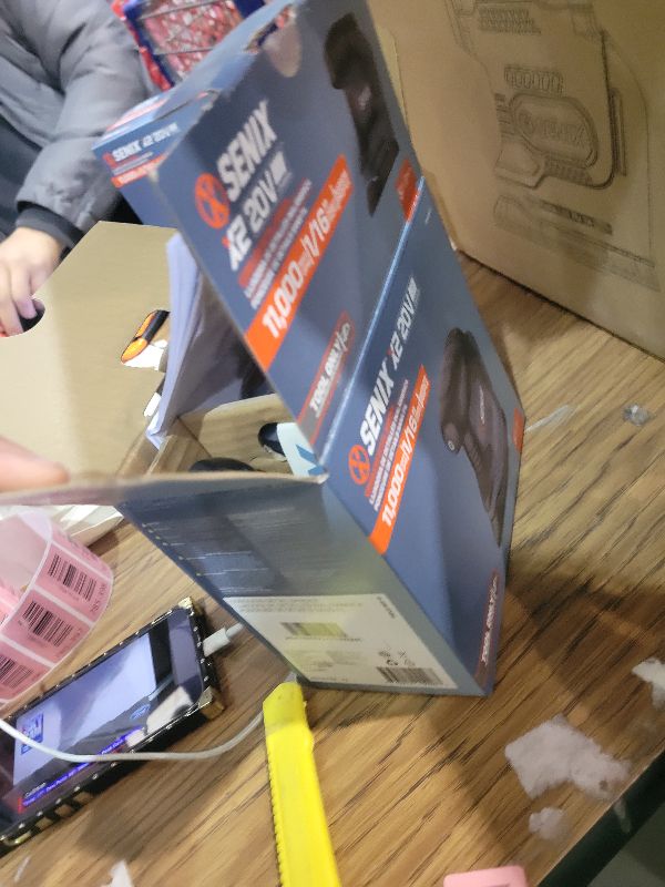 Photo 1 of SENIX 20V Cordless Detail Sander,Electric Hand-Sander with 11,000 OPM,Lightweight & Compact Design for Woodworking,Furniture,Drywall,Paint Removal(Tool Only,No Included Battery)