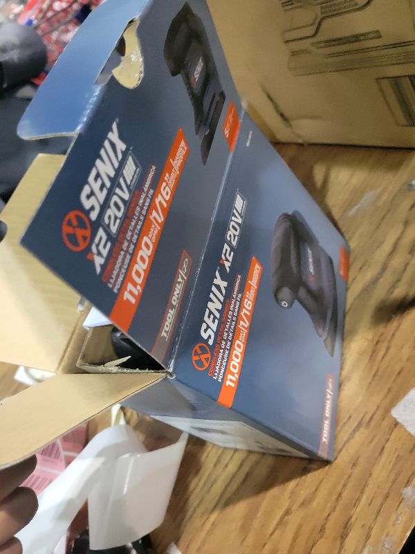 Photo 1 of SENIX 20V Cordless Detail Sander,Electric Hand-Sander with 11,000 OPM,Lightweight & Compact Design for Woodworking,Furniture,Drywall,Paint Removal(Tool Only,No Included Battery)