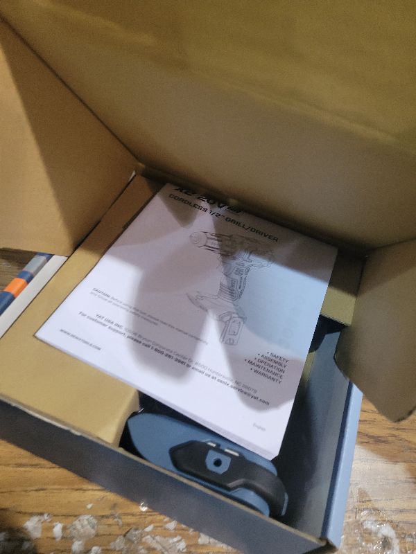 Photo 1 of SENIX 20V Max Cordless Drill/Driver Set, Power Tool Kit, Brushless Motor, 1/2-Inch, 2 Variable Speed,Tool Only (PDDX2-M2-0)