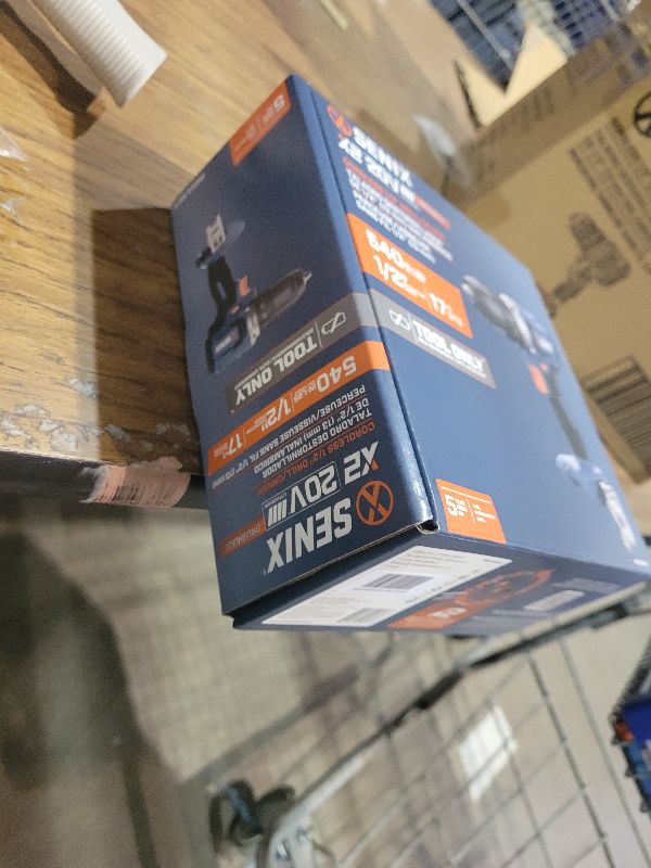 Photo 1 of SENIX 20V Max Cordless Drill/Driver Set, Power Tool Kit, Brushless Motor, 1/2-Inch, 2 Variable Speed,Tool Only (PDDX2-M2-0)