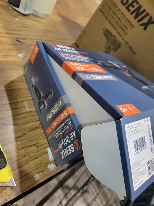 Photo 1 of SENIX 20V Max Cordless Drill/Driver Set, Power Tool Kit, Brushless Motor, 1/2-Inch, 2 Variable Speed,Tool Only (PDDX2-M2-0)