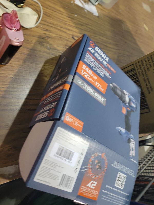 Photo 1 of SENIX 20V Max Cordless Drill/Driver Set, Power Tool Kit, Brushless Motor, 1/2-Inch, 2 Variable Speed,Tool Only (PDDX2-M2-0)