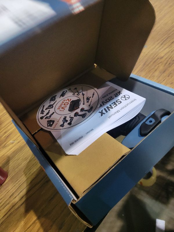 Photo 1 of SENIX PDIX2-M2-0 20 Volt Max* X2 1/4-Inch Cordless Impact Driver, 4-Speed Battery Screwdriver with Brushless Motor and LED Light, 130 Foot-Pounds of Max Torque, Tool Only, Battery Not Included