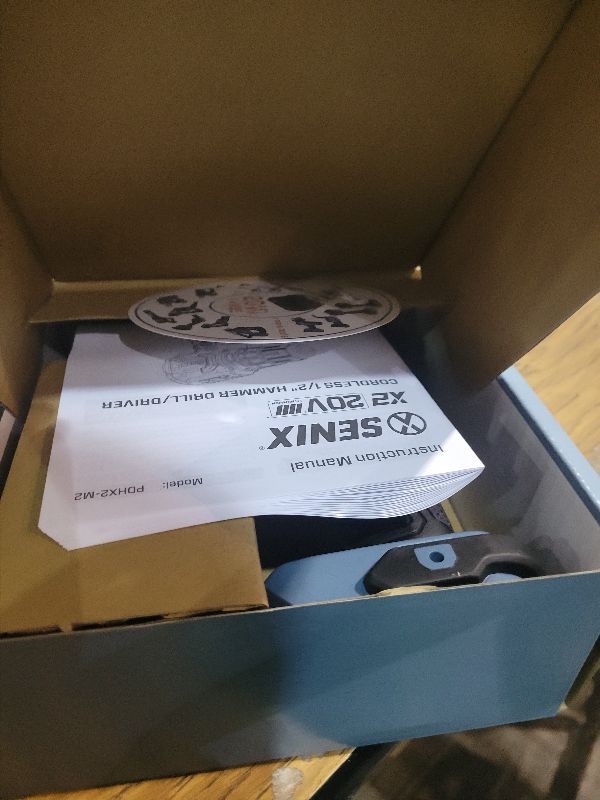 Photo 1 of SENIX PDIX2-M2-0 20 Volt Max* X2 1/4-Inch Cordless Impact Driver, 4-Speed Battery Screwdriver with Brushless Motor and LED Light, 130 Foot-Pounds of Max Torque, Tool Only, Battery Not Included