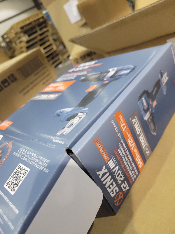 Photo 1 of SENIX 20V Max Cordless Drill/Driver Set, Power Tool Kit, Brushless Motor, 1/2-Inch, 2 Variable Speed,Tool Only (PDDX2-M2-0)