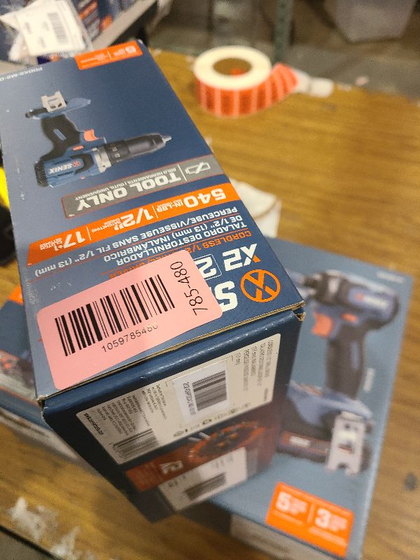 Photo 1 of SENIX 20V Max Cordless Drill/Driver Set, Power Tool Kit, Brushless Motor, 1/2-Inch, 2 Variable Speed,Tool Only (PDDX2-M2-0)