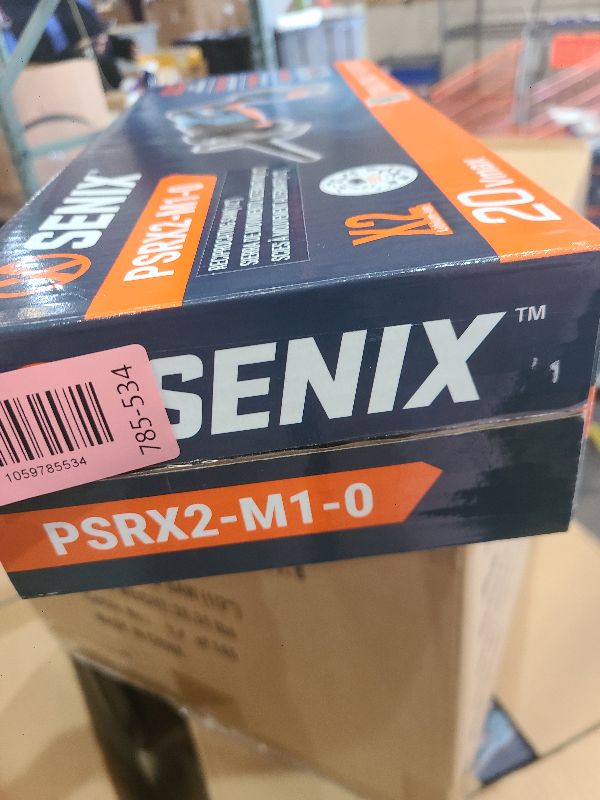 Photo 1 of SENIX PSRX2-M1-0 X2 20 Volt Max* 1/2-Inch Compact Reciprocating Saw, Variable Speed, 2800 SPM Max, Tool-Less Blade Clamp, 3-Mode LED Light, Tool Only, Battery Not Included