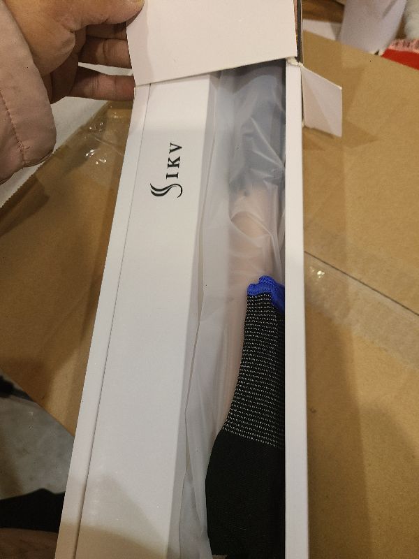 Photo 1 of 1 Inch Curling Wand Long Barrel, Dual Voltage Hair Curling Iron Wand Ceramic for Long Hair,10 Adjustable Temp